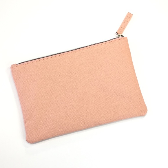 Inspire Me Canvas Cosmetic Bag - Picture 4 of 5